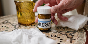 Allergy Medicine Bottle